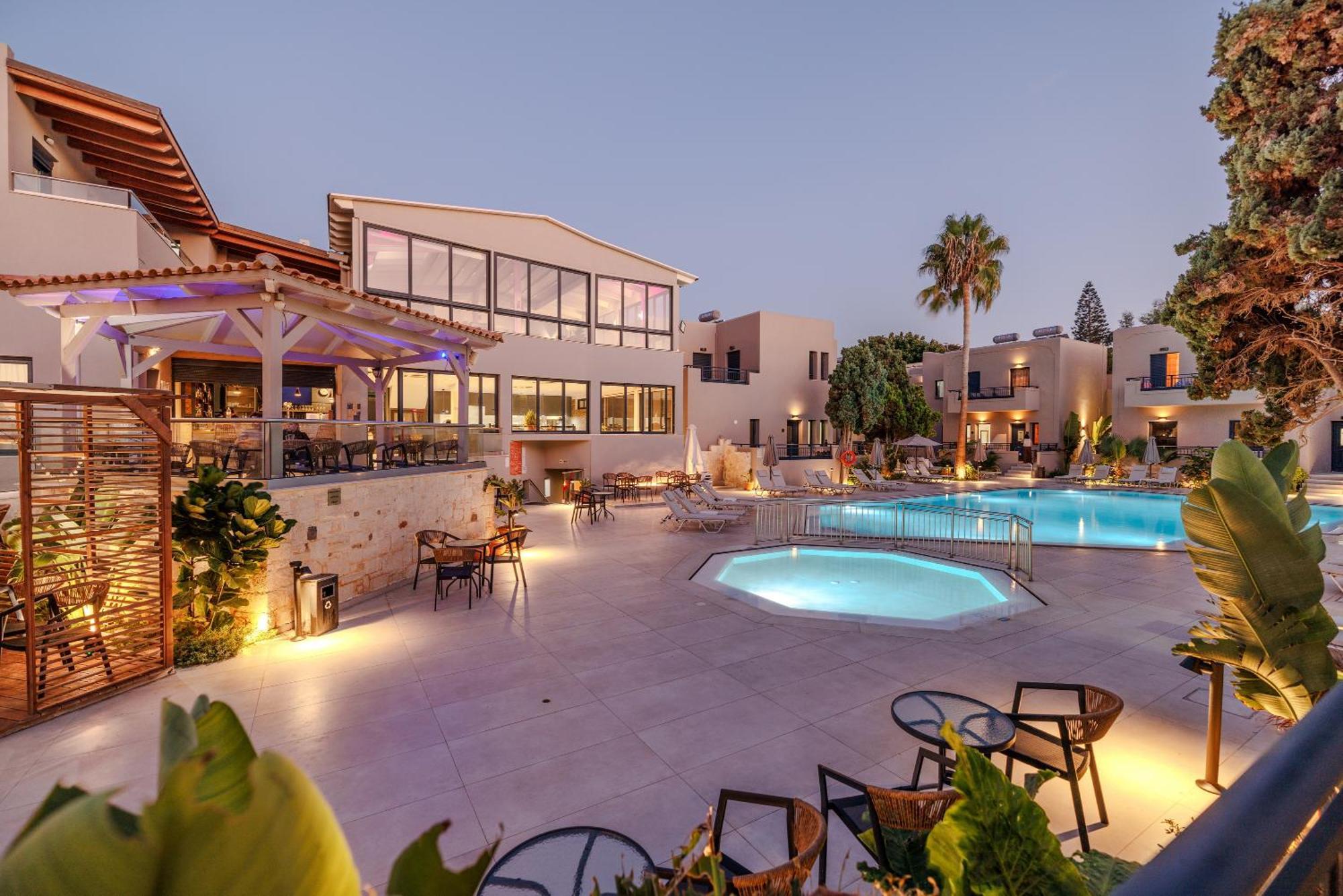 Blue Aegean Hotel & Suites Gouves Exterior foto